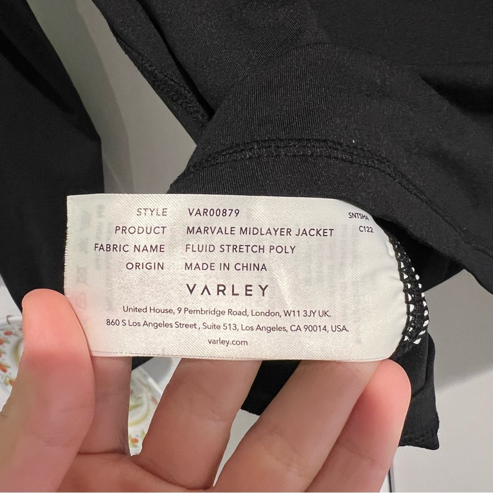 Varley Marvale Midlayer Jacket Black - image 8